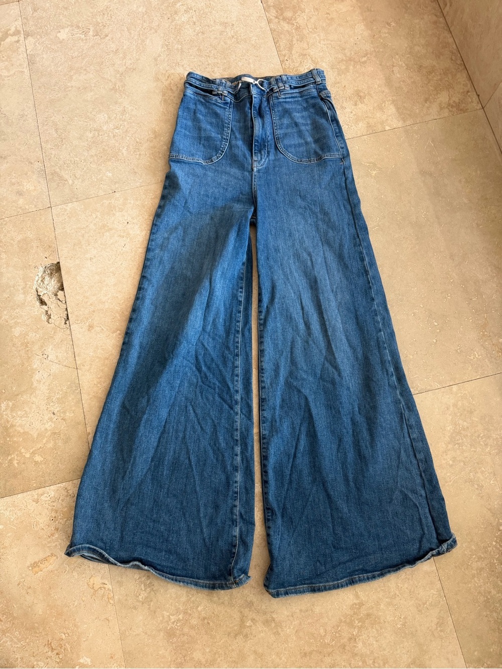 Pilcro Anthropologie Uptown High-Rise Wide-Leg Jeans - Picture 8 of 13